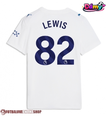 Manchester City Rico Lewis #82 Alternativní Dres pro Dámy 2026-27 Krátkým Rukávem