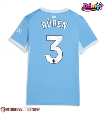 Manchester City Ruben Dias #3 Domácí Dres pro Dámy 2026-27 Krátkým Rukávem