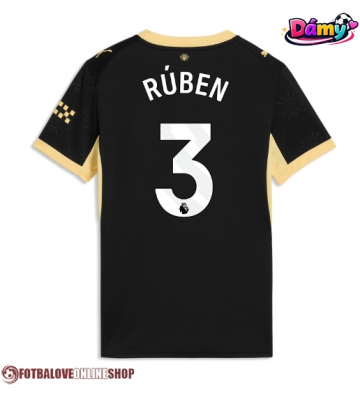 Manchester City Ruben Dias #3 Venkovní Dres pro Dámy 2026-27 Krátkým Rukávem