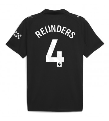 Manchester City Tijjani Reijnders #4 Venkovní Dres 2025-26 Krátkým Rukávem