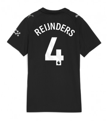 Manchester City Tijjani Reijnders #4 Venkovní Dres pro Dámy 2025-26 Krátkým Rukávem