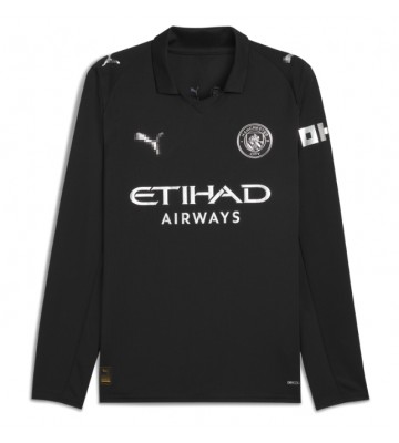 Manchester City Venkovní Dres 2025-26 Dlouhým Rukávem