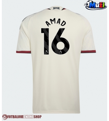 Manchester United Amad Diallo #16 Alternativní Dres 2026-27 Krátkým Rukávem