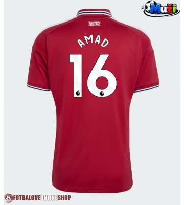 Manchester United Amad Diallo #16 Domácí Dres 2026-27 Krátkým Rukávem