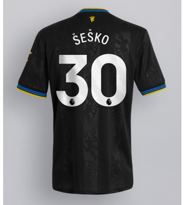 Manchester United Benjamin Sesko #30 Alternativní Dres 2025-26 Krátkým Rukávem