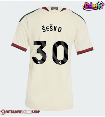 Manchester United Benjamin Sesko #30 Alternativní Dres pro Dámy 2026-27 Krátkým Rukávem