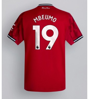 Manchester United Bryan Mbeumo #19 Domácí Dres 2025-26 Krátkým Rukávem