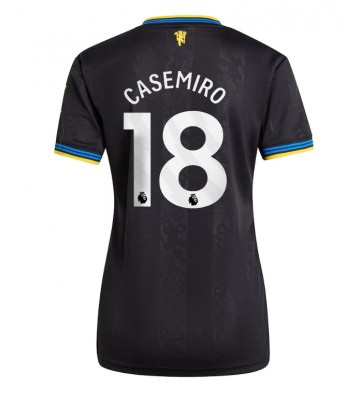 Manchester United Casemiro #18 Alternativní Dres pro Dámy 2025-26 Krátkým Rukávem