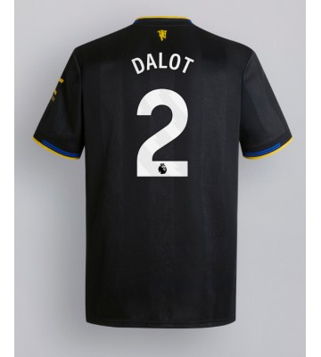 Manchester United Diogo Dalot #2 Alternativní Dres 2025-26 Krátkým Rukávem