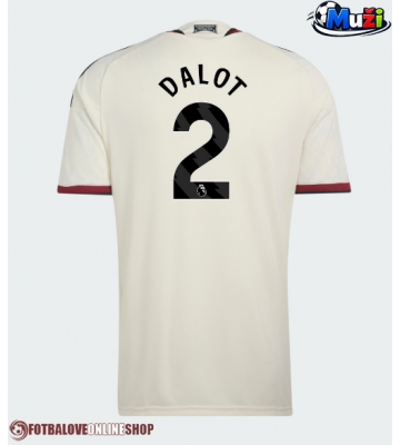 Manchester United Diogo Dalot #2 Alternativní Dres 2026-27 Krátkým Rukávem