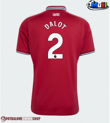 Manchester United Diogo Dalot #2 Domácí Dres 2026-27 Krátkým Rukávem