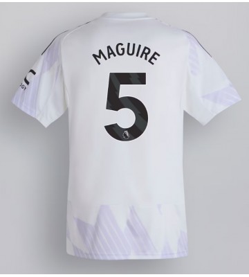 Manchester United Harry Maguire #5 Venkovní Dres 2025-26 Krátkým Rukávem