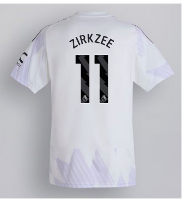 Manchester United Joshua Zirkzee #11 Venkovní Dres 2025-26 Krátkým Rukávem