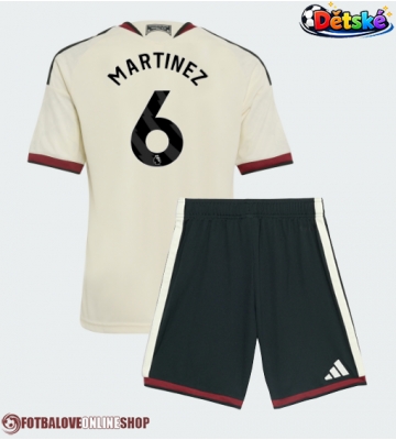 Manchester United Lisandro Martinez #6 Alternativní dres komplet pro Děti 2026-27 Krátkým Rukávem (+ Krátké kalhoty)