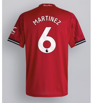 Manchester United Lisandro Martinez #6 Domácí Dres 2025-26 Krátkým Rukávem