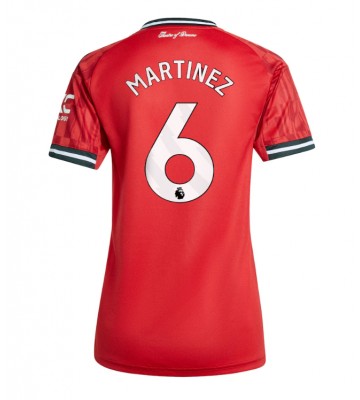 Manchester United Lisandro Martinez #6 Domácí Dres pro Dámy 2025-26 Krátkým Rukávem