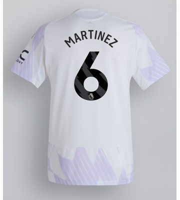 Manchester United Lisandro Martinez #6 Venkovní Dres 2025-26 Krátkým Rukávem