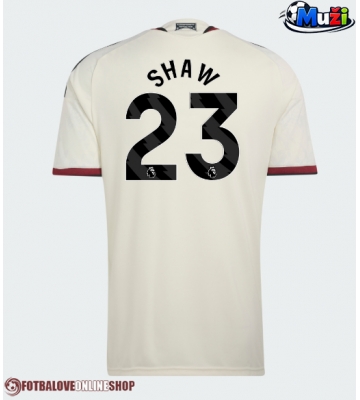 Manchester United Luke Shaw #23 Alternativní Dres 2026-27 Krátkým Rukávem