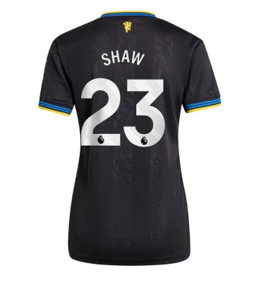 Manchester United Luke Shaw #23 Alternativní Dres pro Dámy 2025-26 Krátkým Rukávem