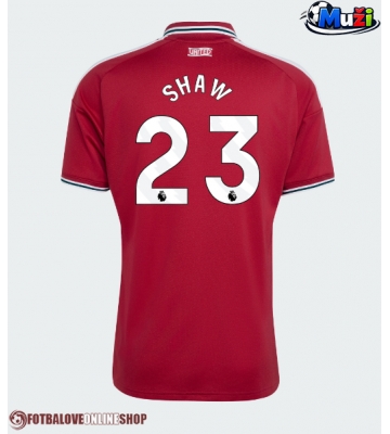 Manchester United Luke Shaw #23 Domácí Dres 2026-27 Krátkým Rukávem