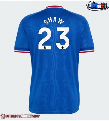 Manchester United Luke Shaw #23 Venkovní Dres 2026-27 Krátkým Rukávem
