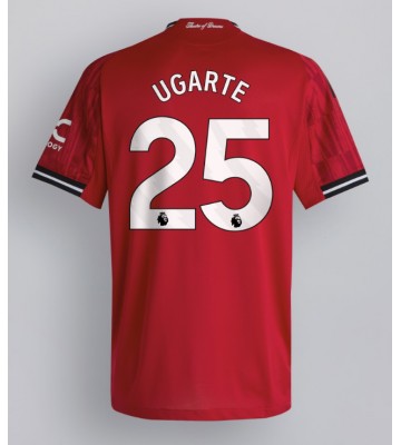 Manchester United Manuel Ugarte #25 Domácí Dres 2025-26 Krátkým Rukávem