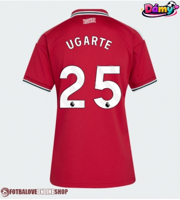 Manchester United Manuel Ugarte #25 Domácí Dres pro Dámy 2026-27 Krátkým Rukávem