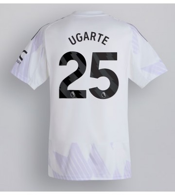 Manchester United Manuel Ugarte #25 Venkovní Dres 2025-26 Krátkým Rukávem