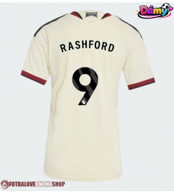 Manchester United Marcus Rashford #9 Alternativní Dres pro Dámy 2026-27 Krátkým Rukávem