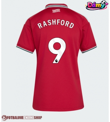 Manchester United Marcus Rashford #9 Domácí Dres pro Dámy 2026-27 Krátkým Rukávem
