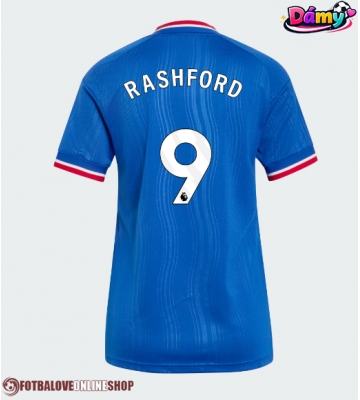 Manchester United Marcus Rashford #9 Venkovní Dres pro Dámy 2026-27 Krátkým Rukávem