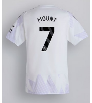 Manchester United Mason Mount #7 Venkovní Dres 2025-26 Krátkým Rukávem
