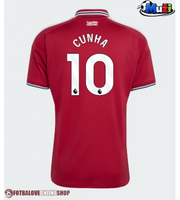 Manchester United Matheus Cunha #10 Domácí Dres 2026-27 Krátkým Rukávem