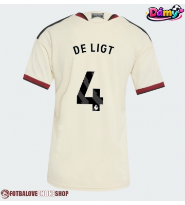 Manchester United Matthijs de Ligt #4 Alternativní Dres pro Dámy 2026-27 Krátkým Rukávem