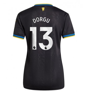 Manchester United Patrick Dorgu #13 Alternativní Dres pro Dámy 2025-26 Krátkým Rukávem