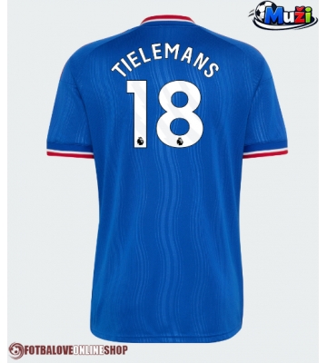 Manchester United Youri Tielemans #18 Venkovní Dres 2026-27 Krátkým Rukávem