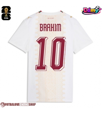 Maroko Brahim Diaz #10 Venkovní Dres pro Dámy MS 2026 Krátkým Rukávem