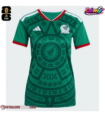 Mexiko Domácí Dres pro Dámy MS 2026 Krátkým Rukávem