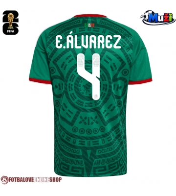 Mexiko Edson Alvarez #4 Domácí Dres MS 2026 Krátkým Rukávem