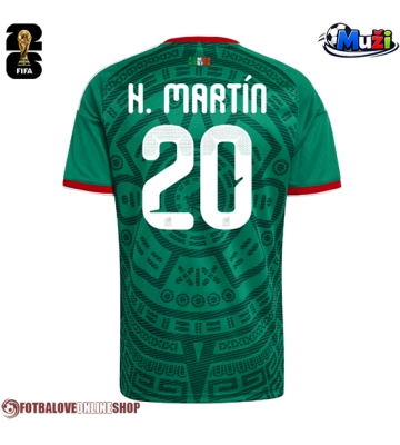 Mexiko Henry Martin #20 Domácí Dres MS 2026 Krátkým Rukávem