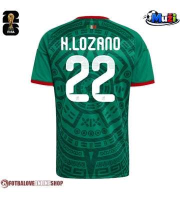 Mexiko Hirving Lozano #22 Domácí Dres MS 2026 Krátkým Rukávem