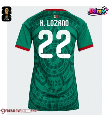 Mexiko Hirving Lozano #22 Domácí Dres pro Dámy MS 2026 Krátkým Rukávem