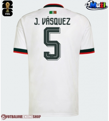 Mexiko Johan Vasquez #5 Venkovní Dres MS 2026 Krátkým Rukávem