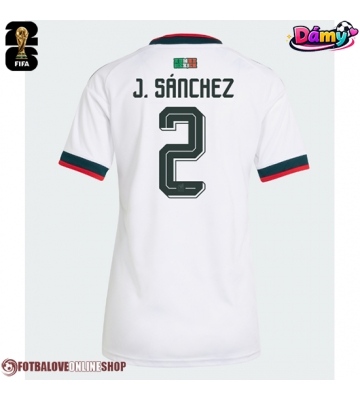 Mexiko Jorge Sanchez #2 Venkovní Dres pro Dámy MS 2026 Krátkým Rukávem
