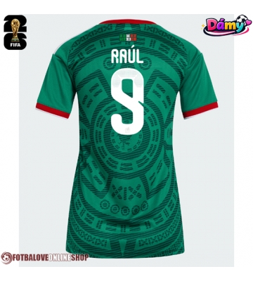 Mexiko Raul Jimenez #9 Domácí Dres pro Dámy MS 2026 Krátkým Rukávem