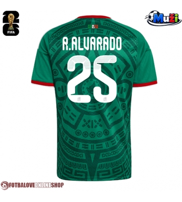 Mexiko Roberto Alvarado #25 Domácí Dres MS 2026 Krátkým Rukávem