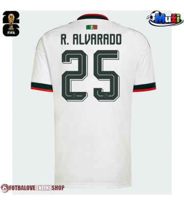 Mexiko Roberto Alvarado #25 Venkovní Dres MS 2026 Krátkým Rukávem