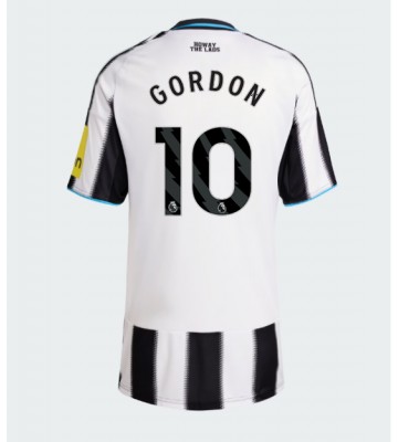 Newcastle United Anthony Gordon #10 Domácí Dres pro Dámy 2025-26 Krátkým Rukávem