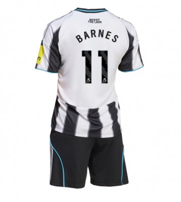 Newcastle United Harvey Barnes #11 Domácí dres komplet pro Děti 2025-26 Krátkým Rukávem (+ Krátké kalhoty)