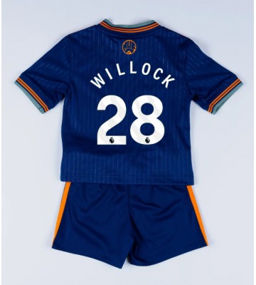 Newcastle United Joe Willock #28 Alternativní dres komplet pro Děti 2025-26 Krátkým Rukávem (+ Krátké kalhoty)